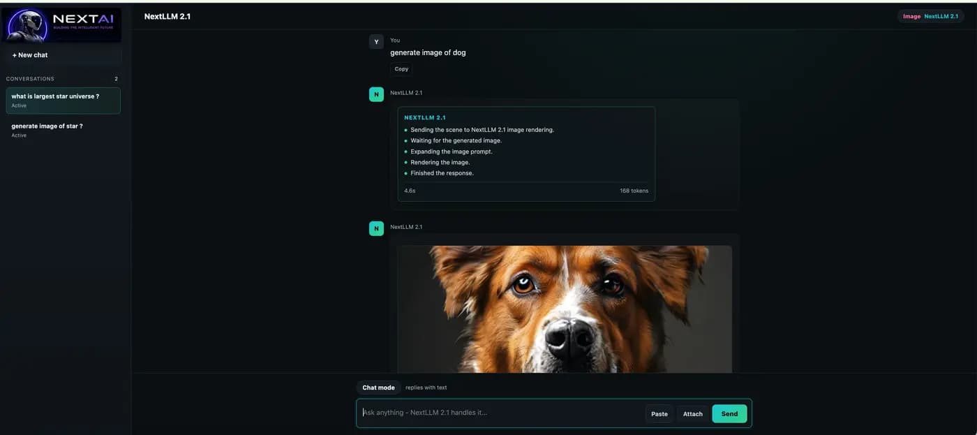 NextLLM model workflow